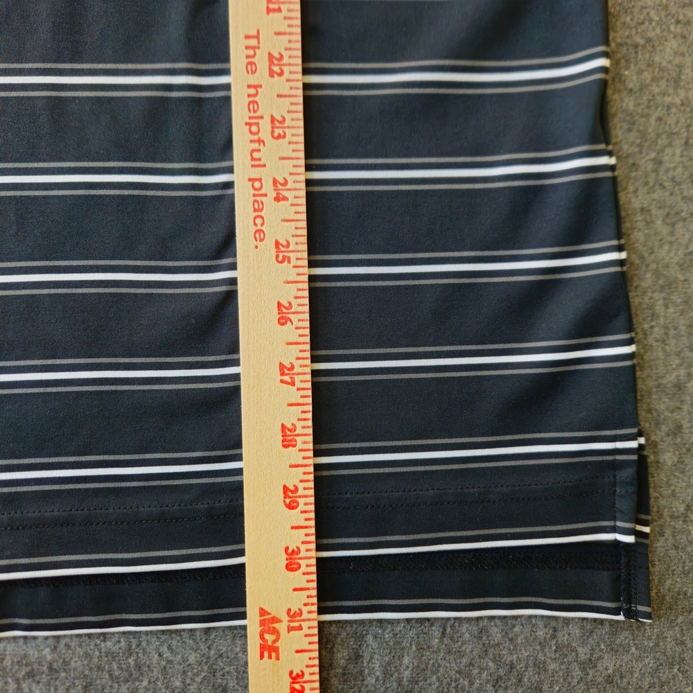 Dunning Polo Silverleaf Golf Club Logo Coolmax Size Large Activewear Athleisure - Picture 9 of 10